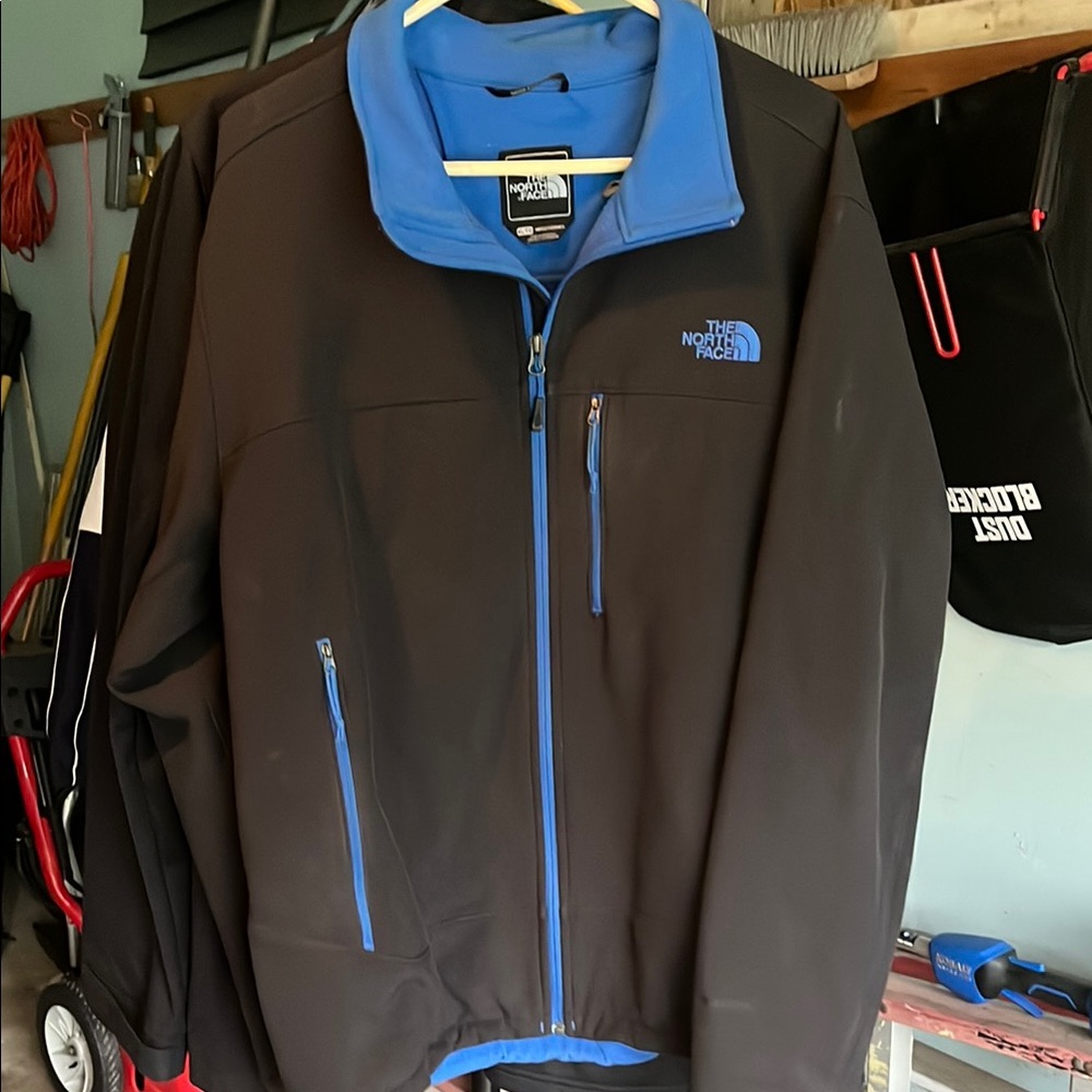 The North Face Black and Blue Performance Jacket